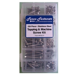 Marine Fasteners 226 Piece Tap & Machine Screw Kit